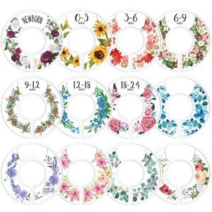 Baby closet dividers